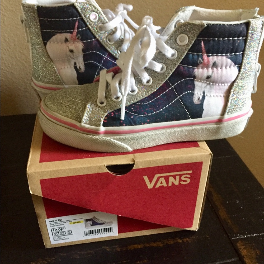 Vans sz 12 Girls